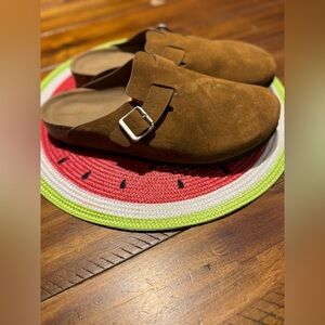 Brown Clog Shoes
